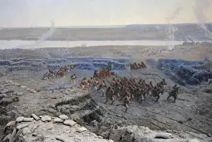Crimean War (1853-1856). Siege of Sevastopol, 1854-1855, by