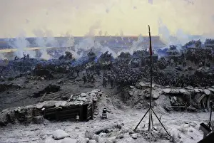 Crimean War (1853-1856). Siege of Sevastopol, 1854-1855, by