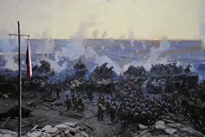 Crimean War (1853-1856). Siege of Sevastopol, 1854-1855, by