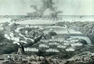 Lithographs Gallery: Crimean War, 1853-1856. Siege of Sevastopol (1854-55)