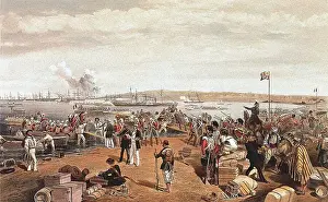 Disembarkation Prints: Crimean War (1855)