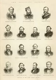 1875 Gallery: Crimean War. The Balaklava Banquet, Survivors of the Light C