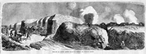 Bastion Prints: Crimean War, trenches and battery