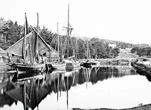 Crinan Canal at Ardrishaig, Victorian period