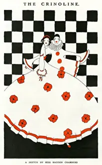 Crinolines Prints: The Crinoline by Miss Haddon Chambers
