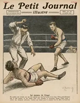 Sends Prints: Criqui V Ledoux 1922
