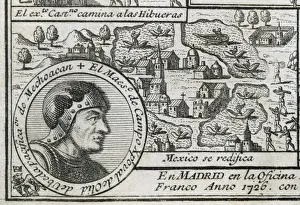 Cristobal de Olid (1488-1524). Spanish conqueror. Engraving