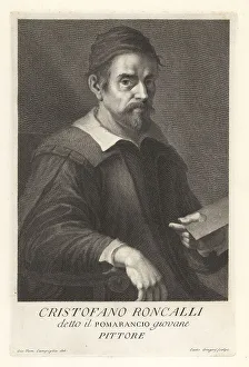 Medici Prints: Cristoforo Roncalli, Italian Mannerist painter, 1552-1626