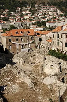 CROATIA. DUBROVNIK. City and ruins