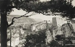 Dubrovnik Prints: Croatia - Dubrovnik - City Walls