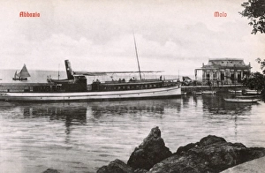Abbazia Gallery: Croatia - Opatija - Ferry boat at Molo