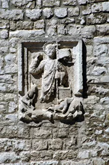 Croatia. Pula Cathedral. Relief