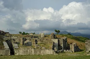 Dalmatia Prints: Croatia, Solin. City of Salona. Ruins of the amphitheatre