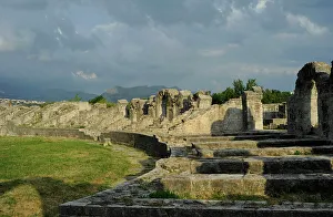 Dalmatia Prints: Croatia, Solin. City of Salona. Ruins of the amphitheatre