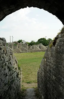 Dalmatia Prints: Croatia, Solin. City of Salona. Ruins of the amphitheatre