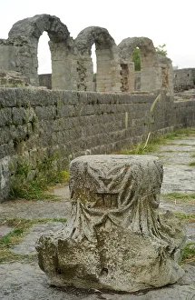 Dalmatia Prints: Croatia, Solin. City of Salona. Ruins of the amphitheatre