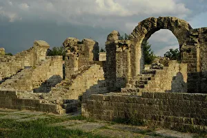 Dalmatia Prints: Croatia, Solin. City of Salona. Ruins of the amphitheatre