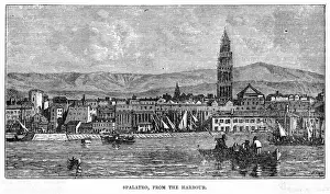 1882 Prints: Croatia Split