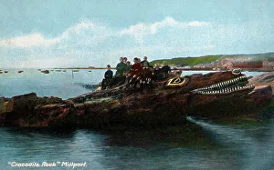 Ayrshire Prints: Crocodile Rock - Millport, Scotland