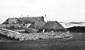Skye Prints: A croft on the Isle of Skye, Scotland, Victorian period