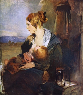 Images Dated 9th February 2016: The Crofters Daughter by Edwin Landseer