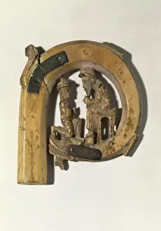 Pastoral Prints: Croiser of Bishop Arnau de Jard?=? (1271-1306). Ivory. 13th