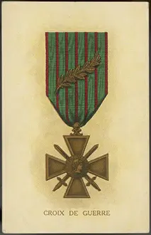 Croix Prints: Croix De Guerre Card