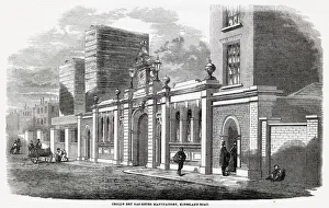 Kingsland Prints: Crolls Dry Gas Meter Manufactory, Kingsland Road, London