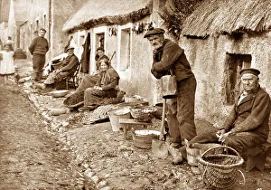 Cromarty Prints: Cromarty Fishermen Victorian period