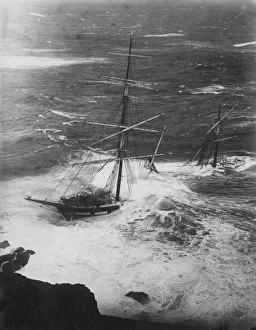 Rough Collection: The Cromdale wrecked at Bass Point, The Lizard, Cornwall