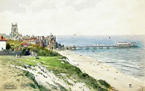Pier Prints: Cromer, Norfolk, viewed from the east