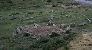 Portal Collection: Cromlechs of Azpegi. Megalithic monument. Near Orbaitzeta. N