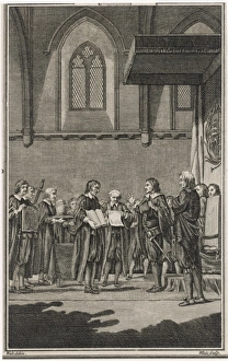 Inaugurated Collection: Cromwell / Inaugurated1653