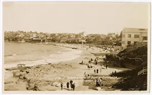 Holidaymaker Prints: Cronulla Beach, Sydney, New South Wales, Australia Date: circa 1930s