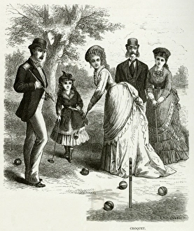 Croquet Gallery: Croquet Game, USA