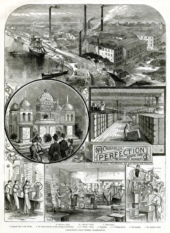 Images Dated 1st July 2016: Crosfields soap works, Warrington 1886