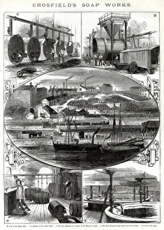 Warrington Gallery: Crosfields soap works, Warrington 1886