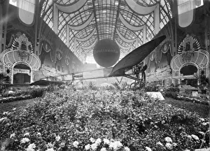 The cross-Channel Bleriot XI at the Salon Aeronautique