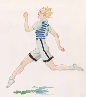 Cross country racing by Rene Vincent