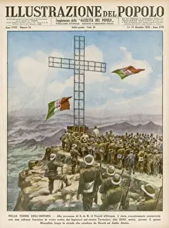 Civilisation Prints: Cross on Mount Termaker