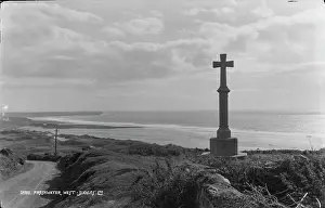 Freshwater Prints: Cross Overlooking Freshwater West