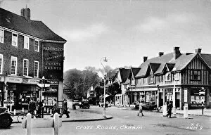 Cheam Collection: Cross Roads at Cheam, Surrey