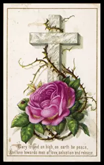 Cross and Rose