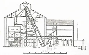 Images Dated 14th October 2019: Cross-section of Barclays brewery, Southwark, London