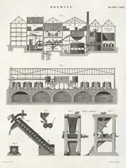 Cross Section of Brewery