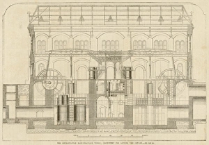 Cross-Section of the Metropolitan Main Drainage Works at Cro Cross-Section of the Metropolitan Main Drainage Works at Cro