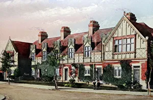 Cross Street, Port Sunlight Village, Wirral, early 1900s