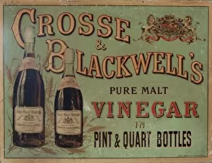 Images Dated 7th June 2012: Crosse & Blackwells Pure Malt Vinegar