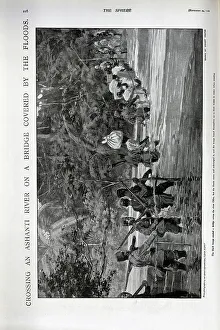 Flooding Prints: Crossing a flooded Ashanti River