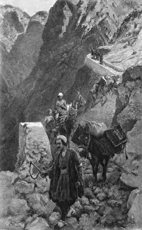 Images Dated 9th June 2011: Crossing the Kotal Mountains, Iran